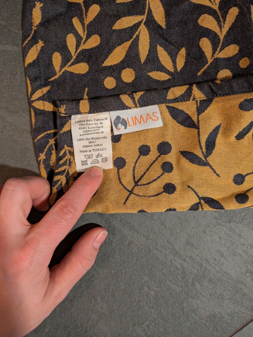 Limas Marsupi portabebè: Ringsling Limas – Usato da Wädenswil venduto da traviataa 1
