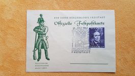 FDC - 830 Jahre Bürgerkorps Freistadt Österreich 1962
