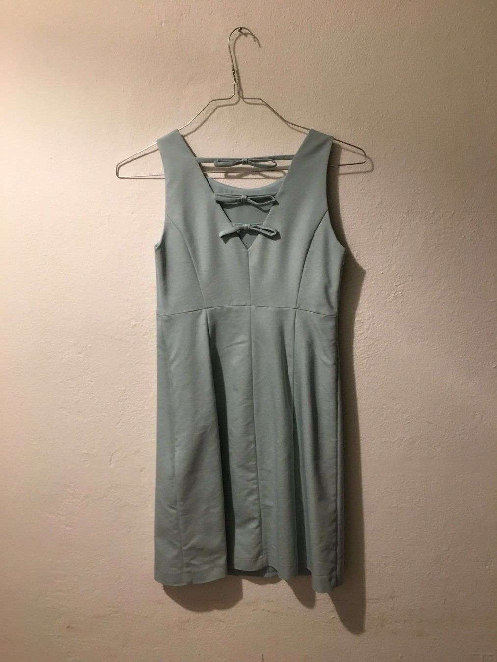Kleider: Vintage pastel türkises mini Kleid – Gebraucht aus Luzern von Woodbee44 1