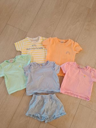 Sommer T-Shirt für Mädchen, Gr. 68