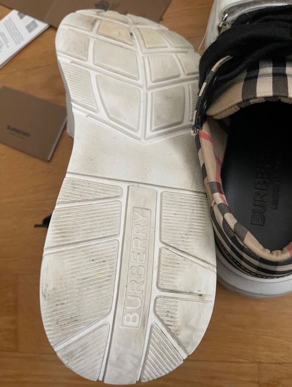 Burberry Scarpe da uomo: Sneakers Burberry – Usato da Curio venduto da Lana_C77 5