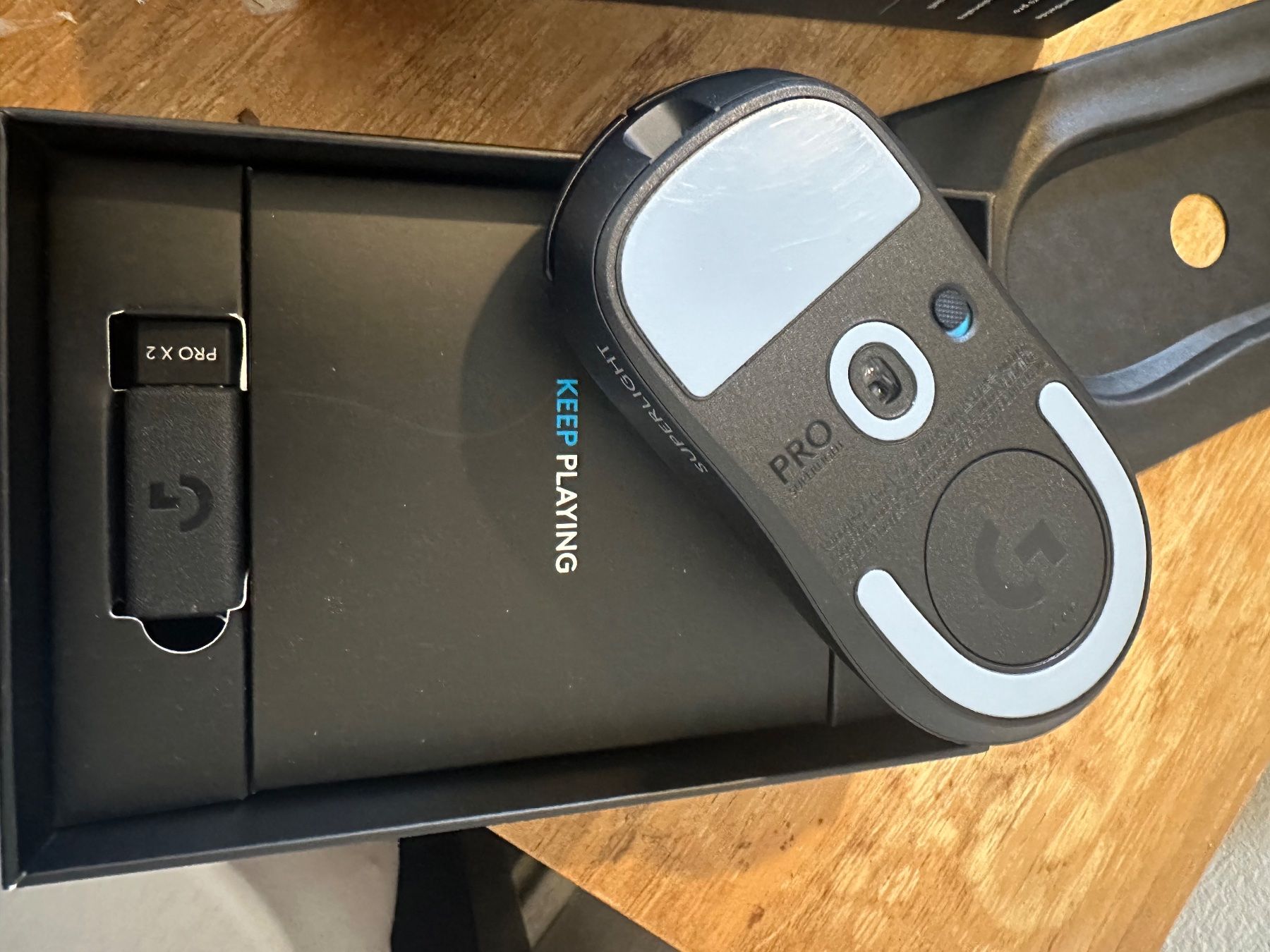 Logitech Maus: Logitech PRO X SUPERLIGHT 2 wireless mouse new – Neu (gemäss Beschreibung) aus Davos Platz von mar_7s8m 2
