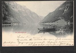 AK, GL Am Klönthalersee,Boot , 1902