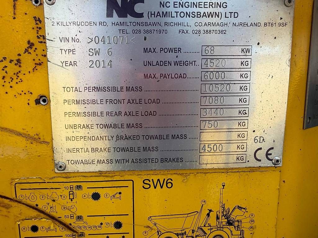 Toutes les machines: Dumper NC SW6 – D'occasion à Flühli LU par JeMa-Tech 8