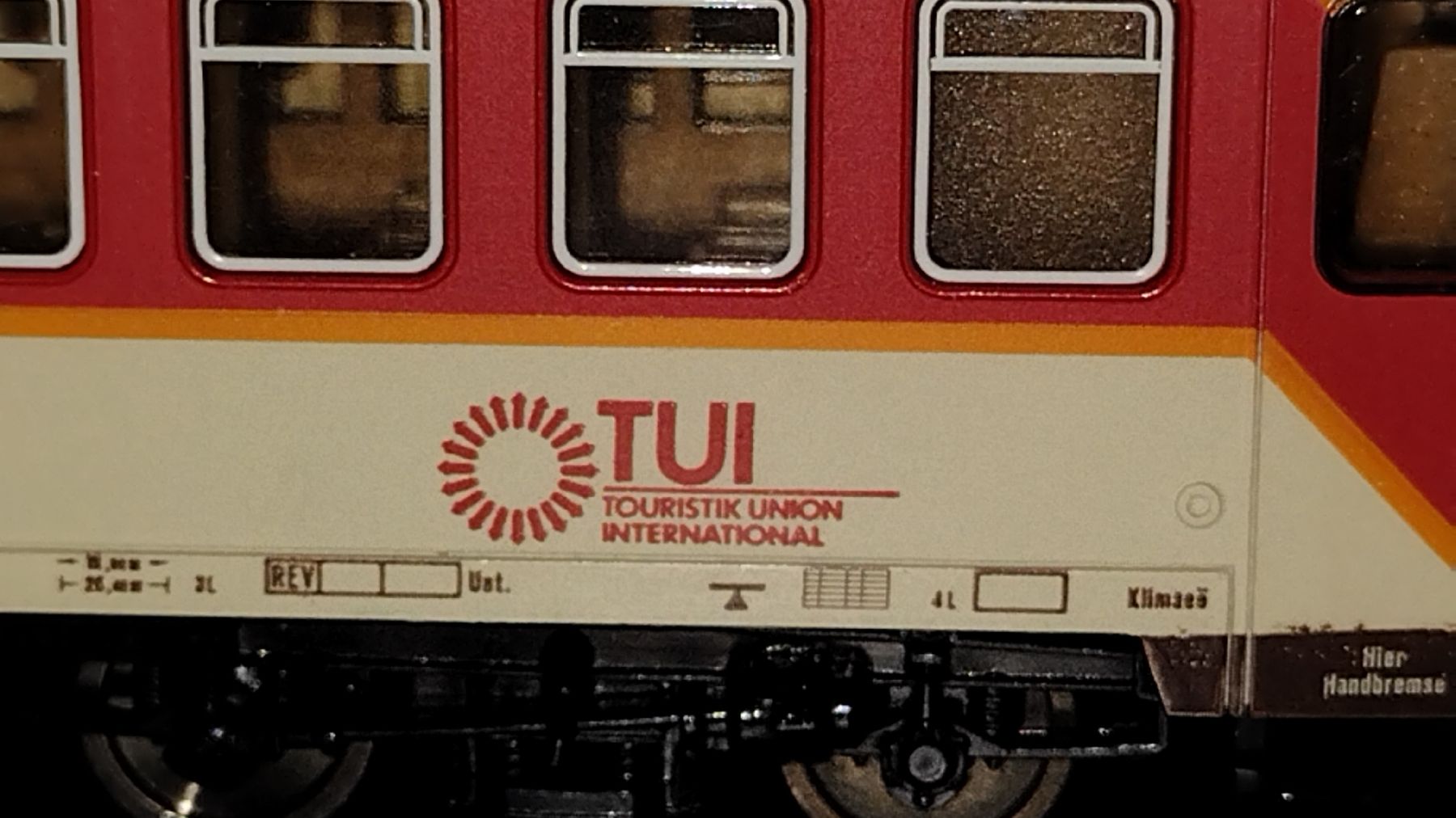 Roco Modellini di ferrovie: Voiture restaurant TUI treff – Usato da Vevey venduto da tgv3 2