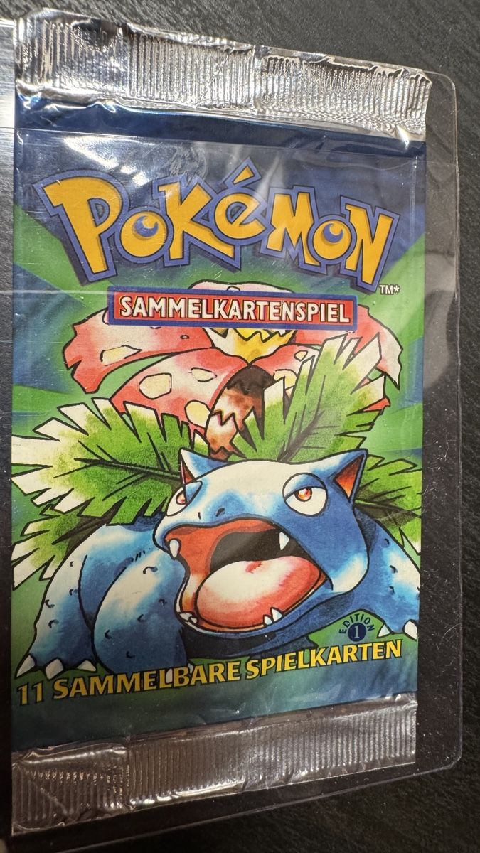 Pokémon Carte collezionabili: EMPTY BOOSTER POKÉMON EDITION 1 VENAUSAURE – Usato da Belprahon venduto da Rob_ain 2