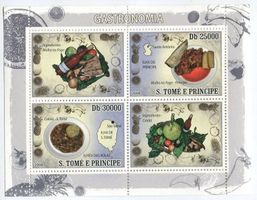 Block Gastronomie. São Tomé und Príncipe