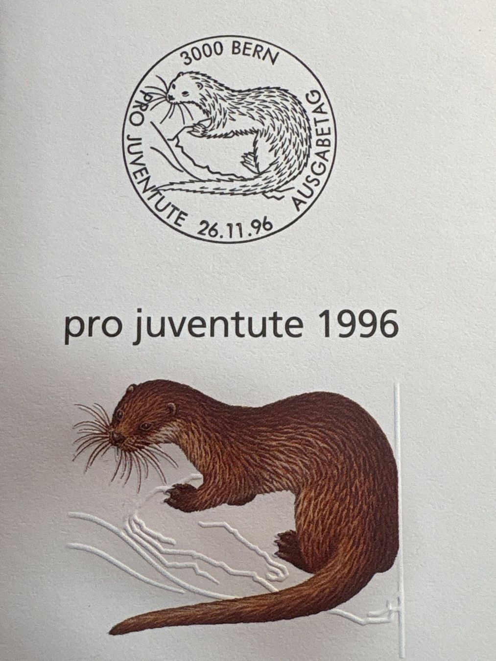 Tutti i francobolli: Pro Juventute Briefmarken-Satz 1996 – Usato da Ibach venduto da lisch3 2