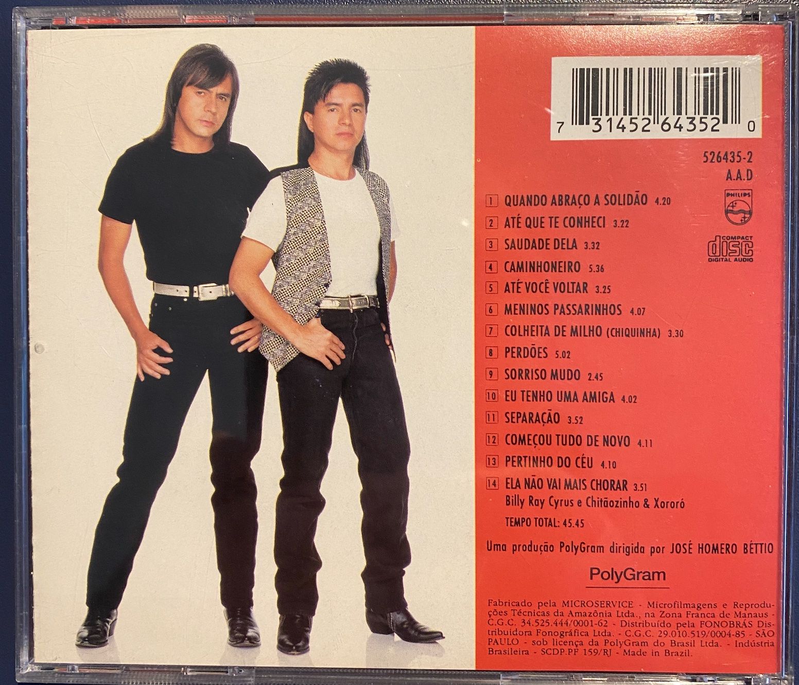 CDs: Chitãozinho e Xororó Coração do Brasil CD Top! – Gebraucht aus Rain von sempach2 1