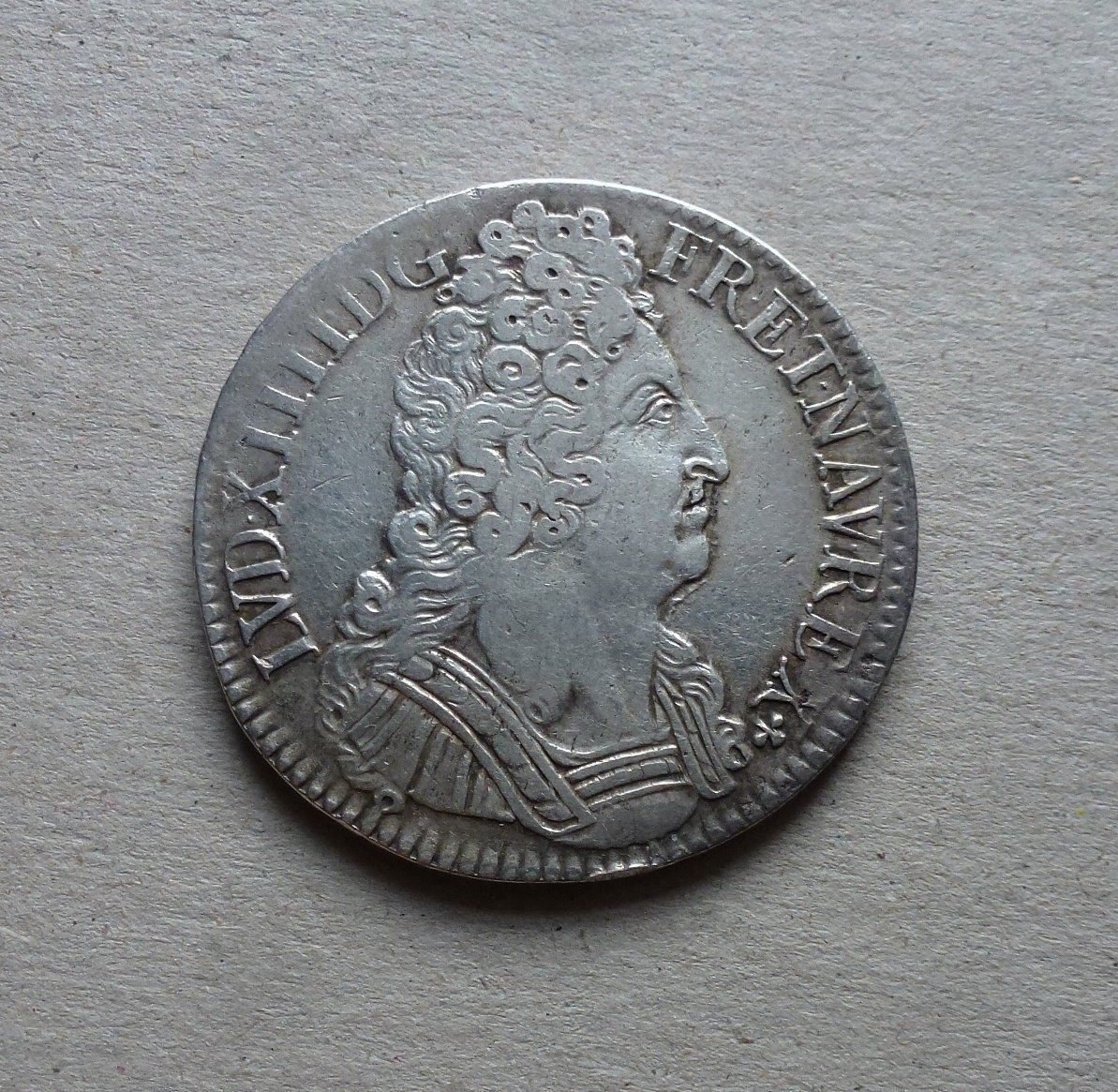 Tutti le monete: Frankreich ++ 1 Ecu 1711 A – Usato da Walkringen venduto da Casablanca777