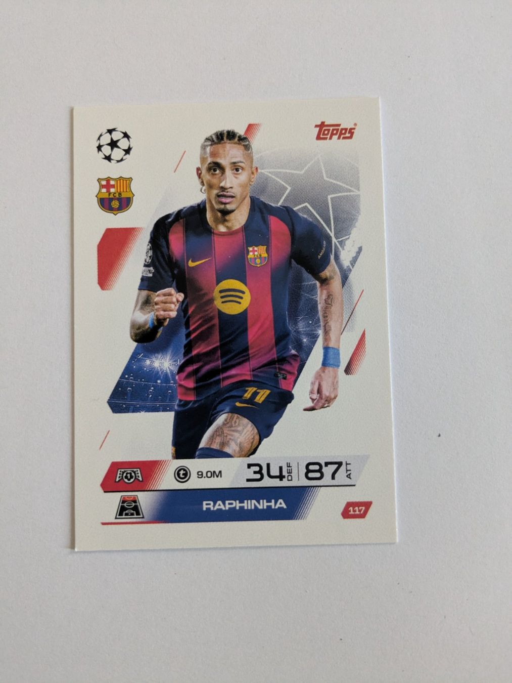 Topps Carte collezionabili: Topps Match Attax 25/26 Raphinha – Nuovo (secondo la descrizione) da Genève venduto da x_m_2v65