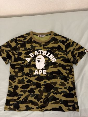 T-shirt A Bathing Ape camouflage vert taille M