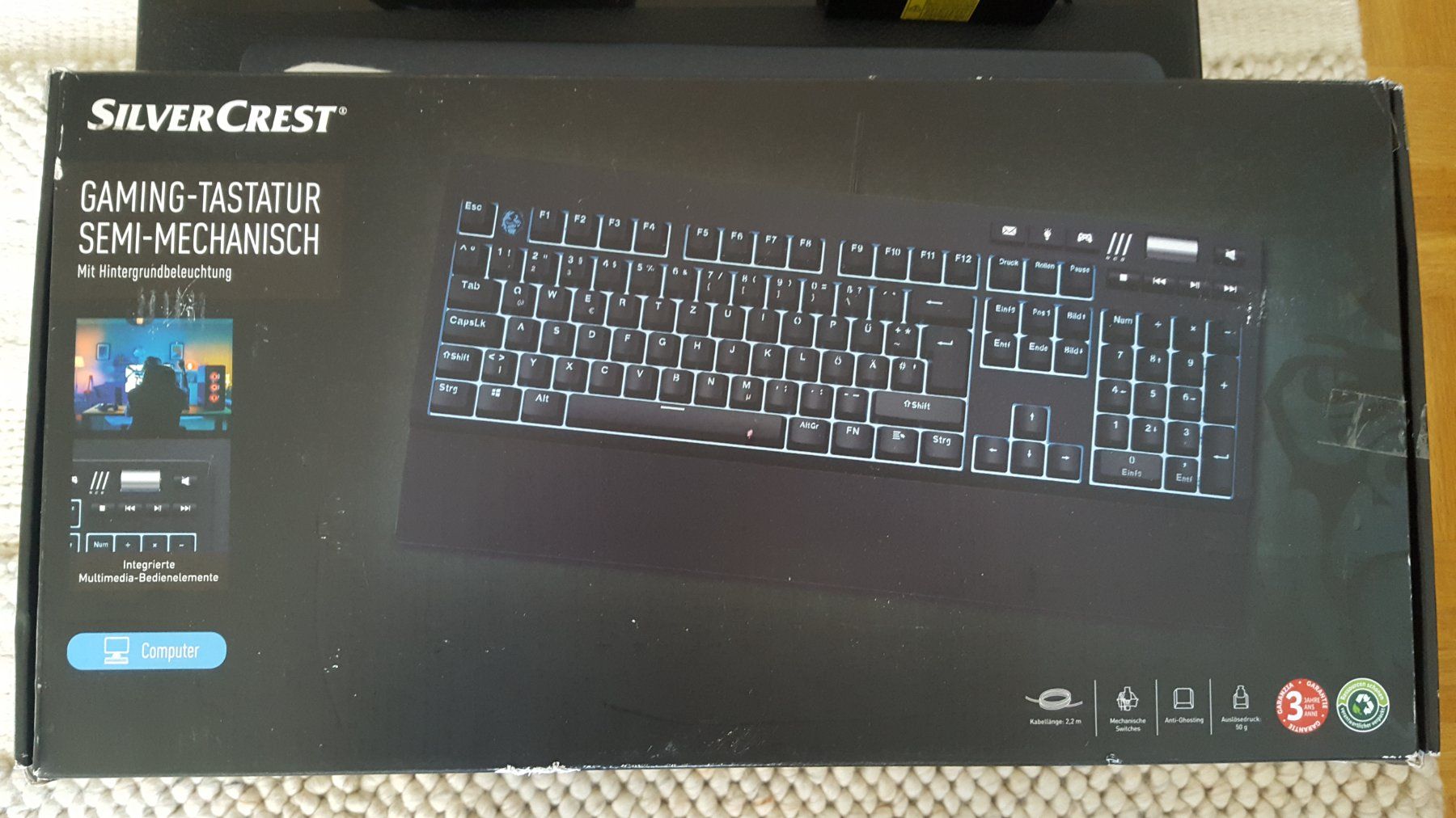 Tastiere: Gaming Tastatur – Nuovo e nell'imballaggio originale da Watt venduto da ben_v9n5 3