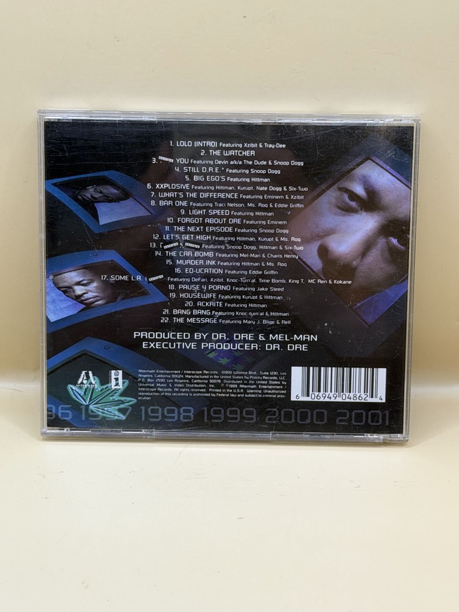 CD: CD Dr. Dre 2001 – Usato da Genève venduto da sho_67qj 1