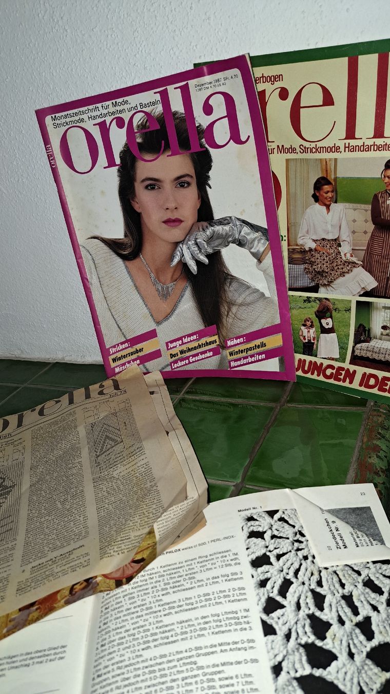 Riviste & Magazine: Ortelöa und Modeblätter Vintage  – Usato da Kölliken venduto da Upcycling-by-Mc-TAM 5