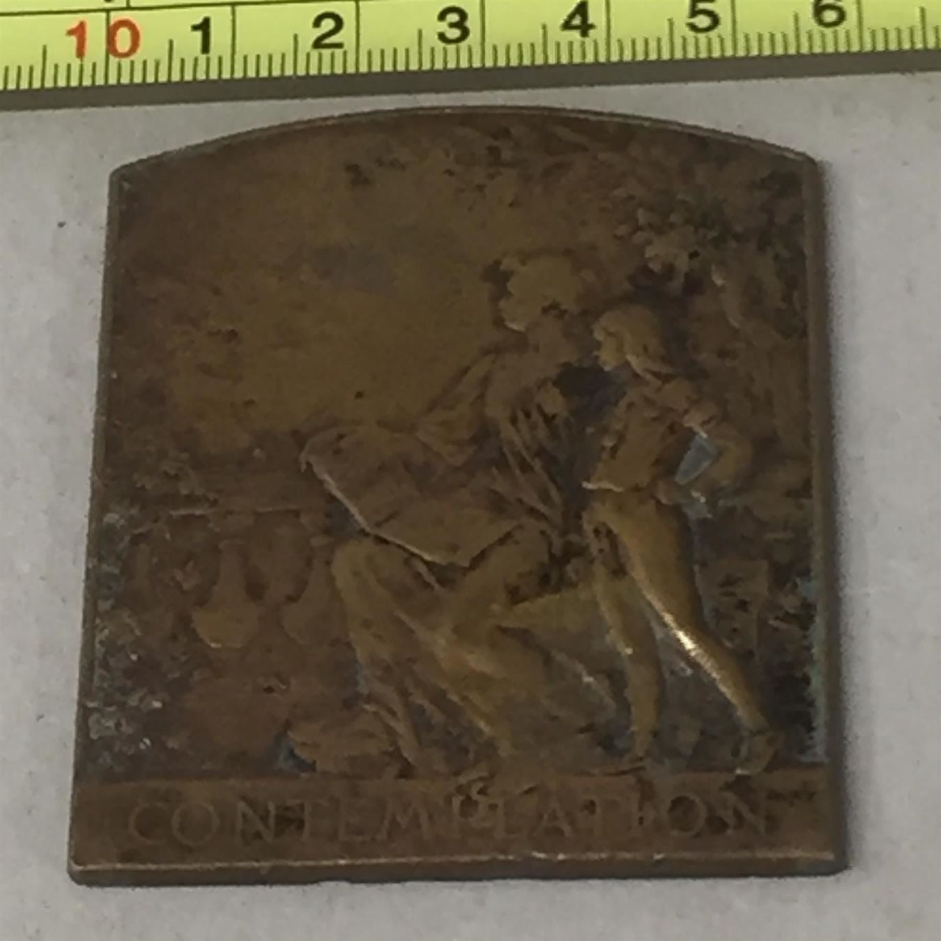 Piatti di portata: MAILLARD Auguste Contemplation Bronce – Usato da Bern venduto da Jwpm66