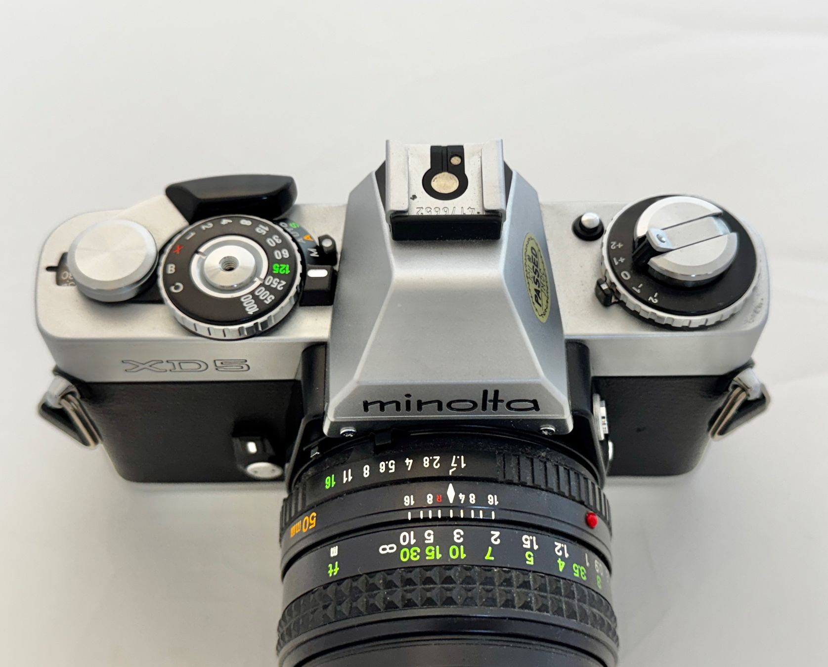 Minolta Fotocamera: MINOLTA XD5 / MD Rokkor 50mm 1:1.7 – Usato da Zürich venduto da Tapehead 2