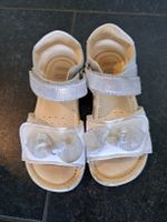 Geox Sandalen Gr. 26, weiss Glitzer