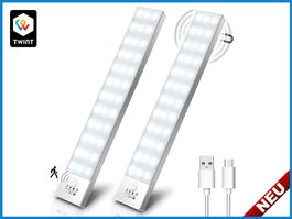 LED-Schrankbeleuchtung mit Bewegungsmelder - 2 Stück
