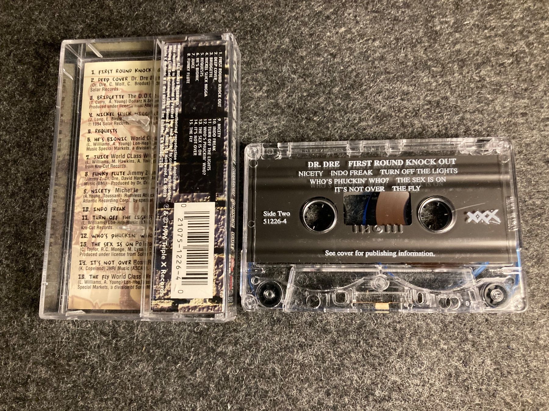 Musicassette: Dr. Dre - First Round Knock Out (MC) – Usato da Fribourg venduto da Karushi 4