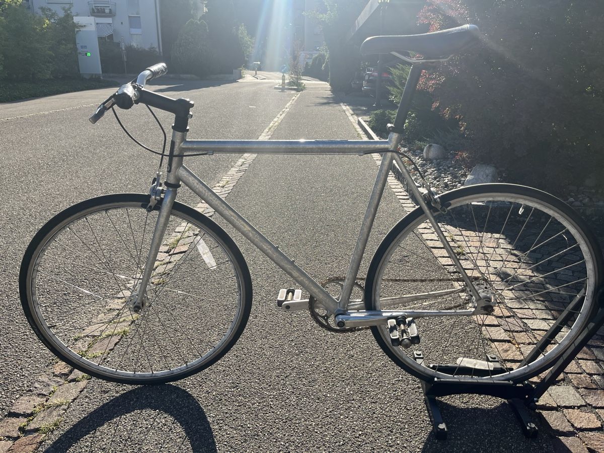 Velos: SWOBO Sanchez Singlespeed Velo Silber gebraucht – Gebraucht aus Trimbach von ypluess