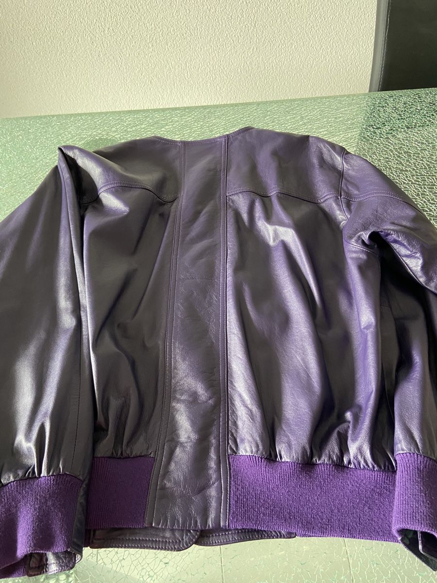 Modissa Giacche: Schöbe violette Lederjacke von Modissa Gr. L – Usato da Oftringen venduto da andrax 4