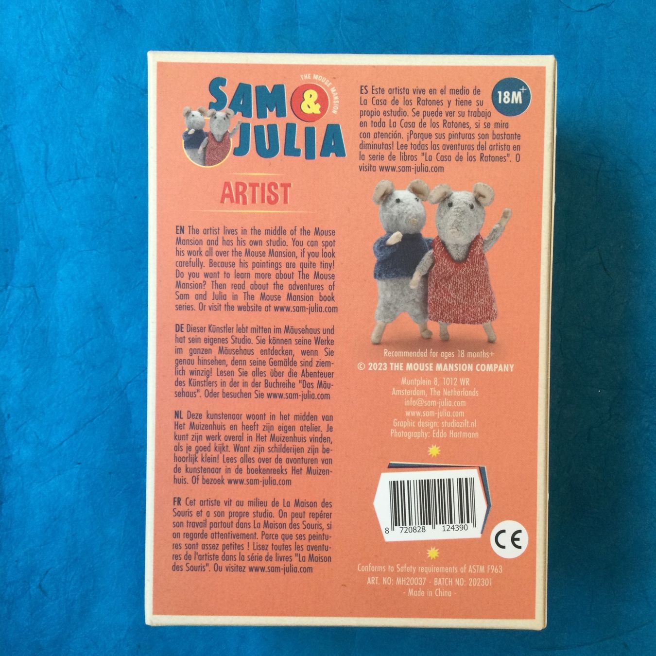 Bambole: Sam & Julia Artist Puppen – Nuovo e nell'imballaggio originale da S. Pietro venduto da pic_mc9g 1