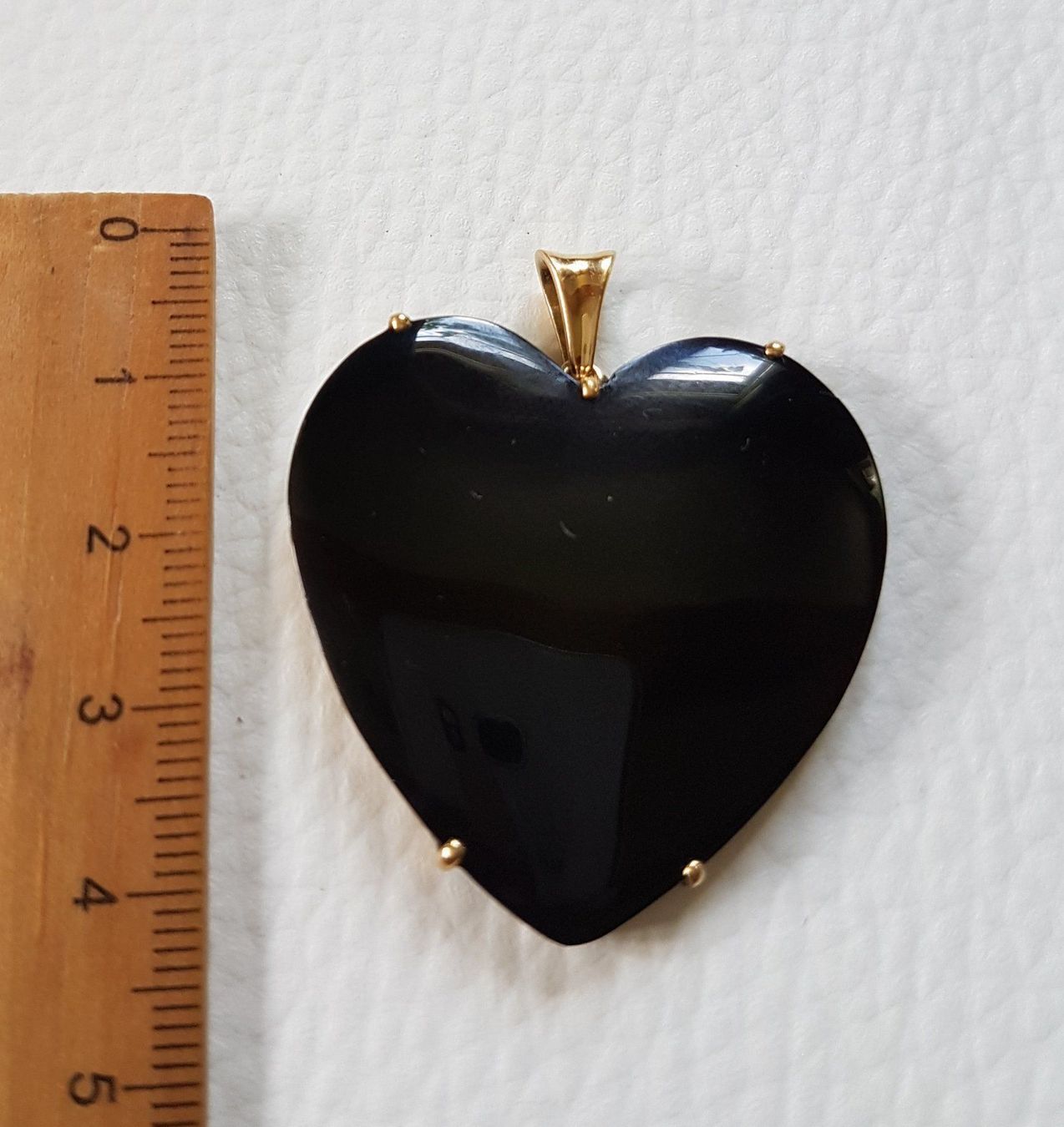 Anhänger: Gold 750 Anhänger Mit Onyx – Gebraucht aus Wald ZH von Dasilver
