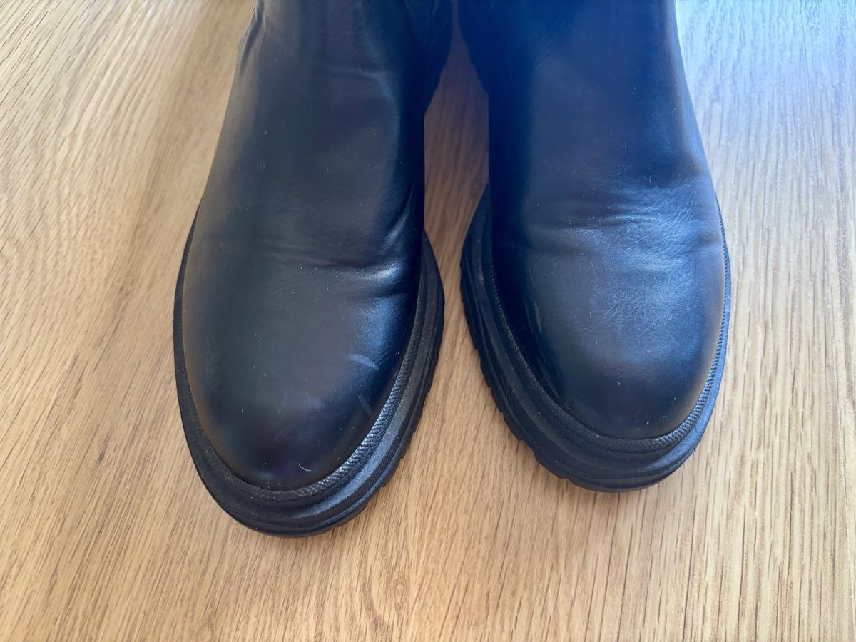 Zara Scarpe da donna: Zara Overknee Boots black – Usato da Baden venduto da Tiffany6878 7