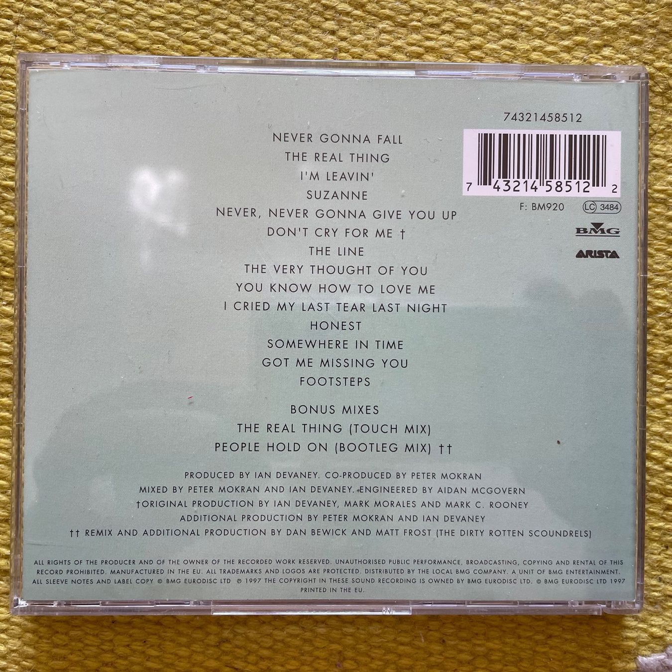 CD: LISA STANSFIELD-LISA STANSFIELD – Usato da Rorschacherberg venduto da CD-Roli 1
