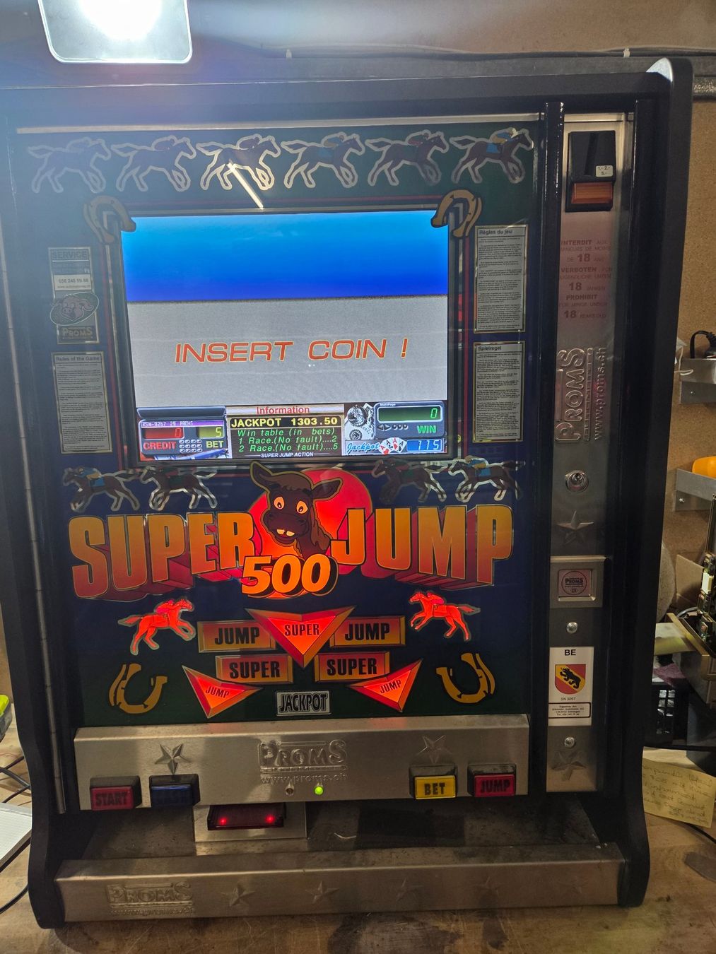 Slot Machine: Geldspielautomat Super Jump – Usato da Wettingen venduto da Shiva70 1