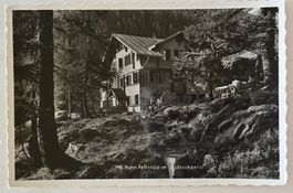 Lötschental, Hotel Fafleralp, Hotelstempel