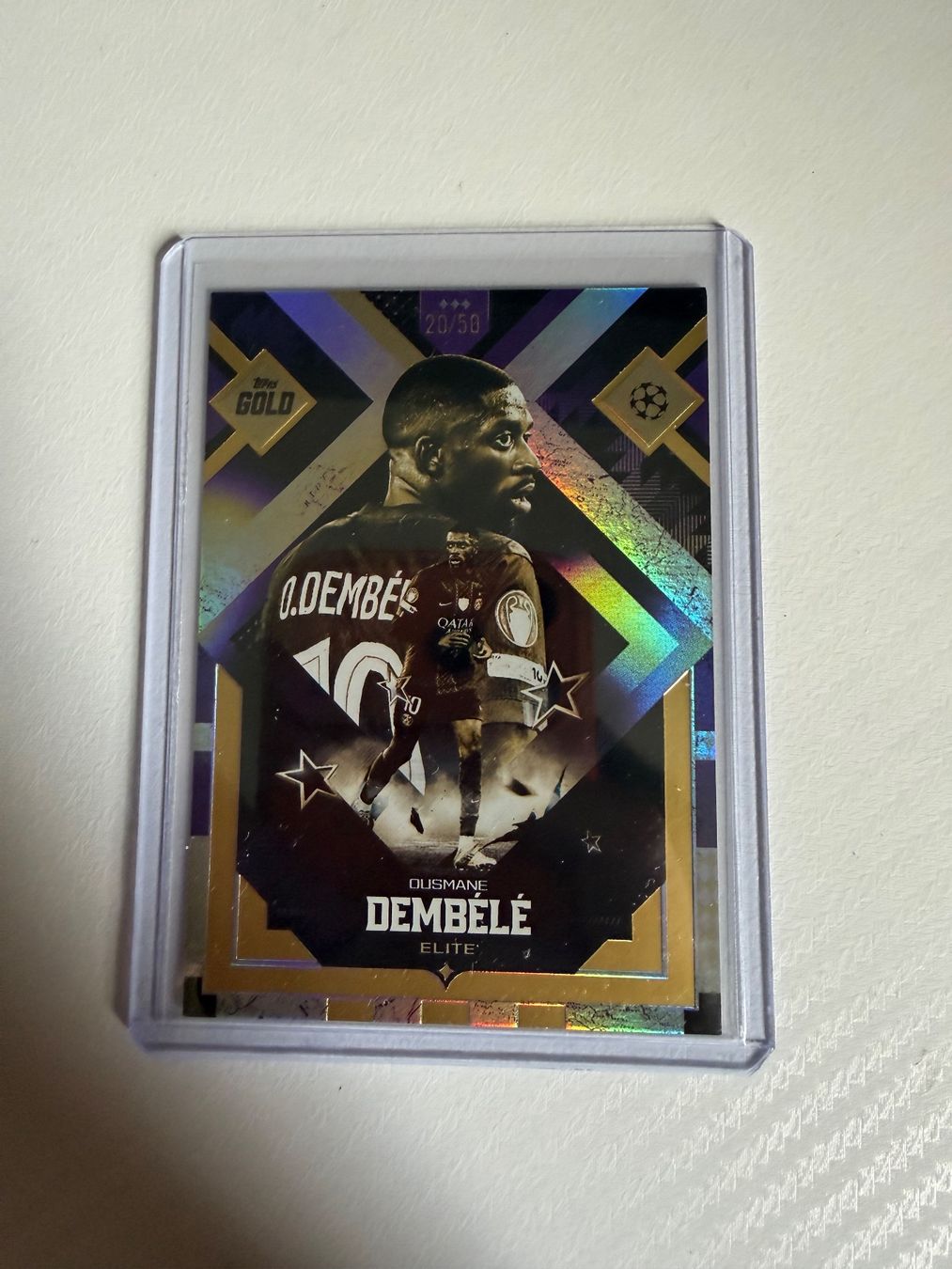 Topps Carte collezionabili: Ousmane Dembele 20/50 PSG – Nuovo (secondo la descrizione) da Lichtensteig venduto da rob_cl8g