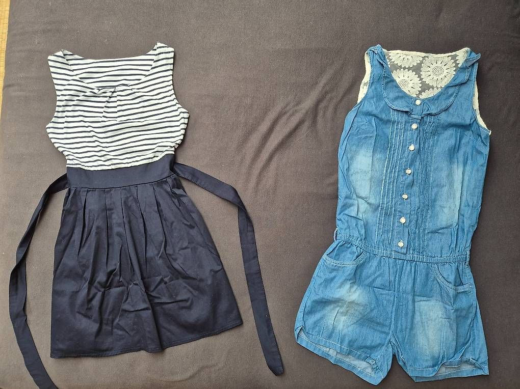 Lotti & Set di vestiti: 2 Kleider & 1 Playsuit Gr. 34, sommerlich & stylisch – Usato da Kriens venduto da Moana89 2