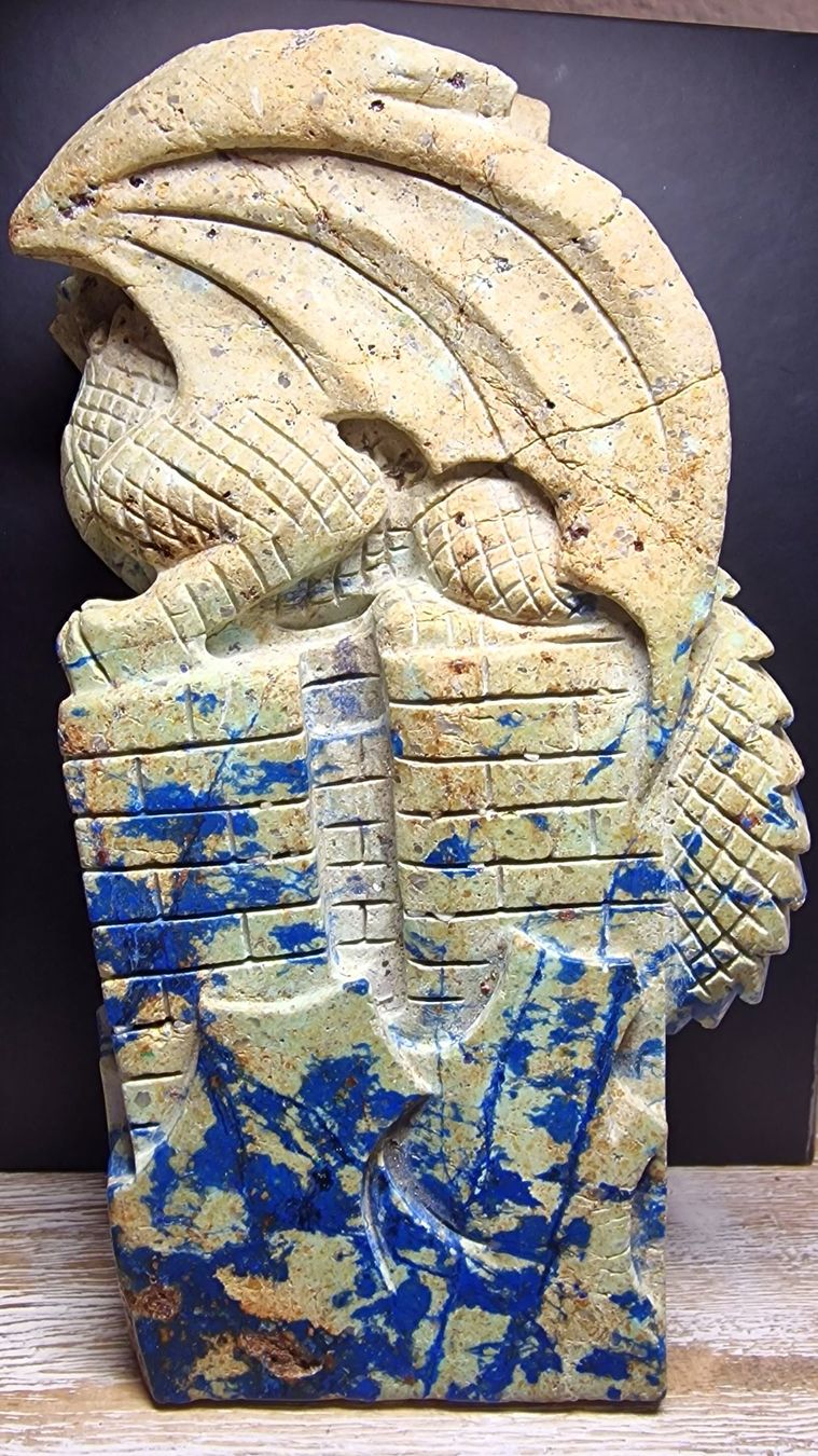 Minerali & Pietre curative: Majestätischer Azurit Drache 1.54kg – Nuovo (secondo la descrizione) da Matzingen venduto da Shay_Crystalz 1