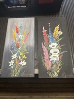 Alte Bilder auf Holz gemalt