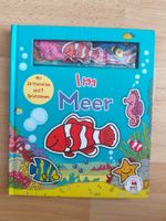 Buch "Im Meer" mit  Filzteilen und Szenen