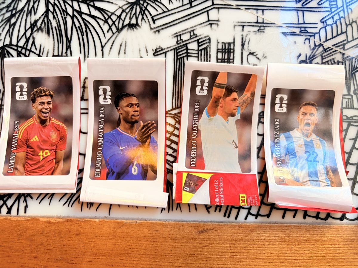 Panini Carte collezionabili: 4 stickers Coca Cola fifa 2026 – Nuovo (secondo la descrizione) da Nyon venduto da FigurineBoy88
