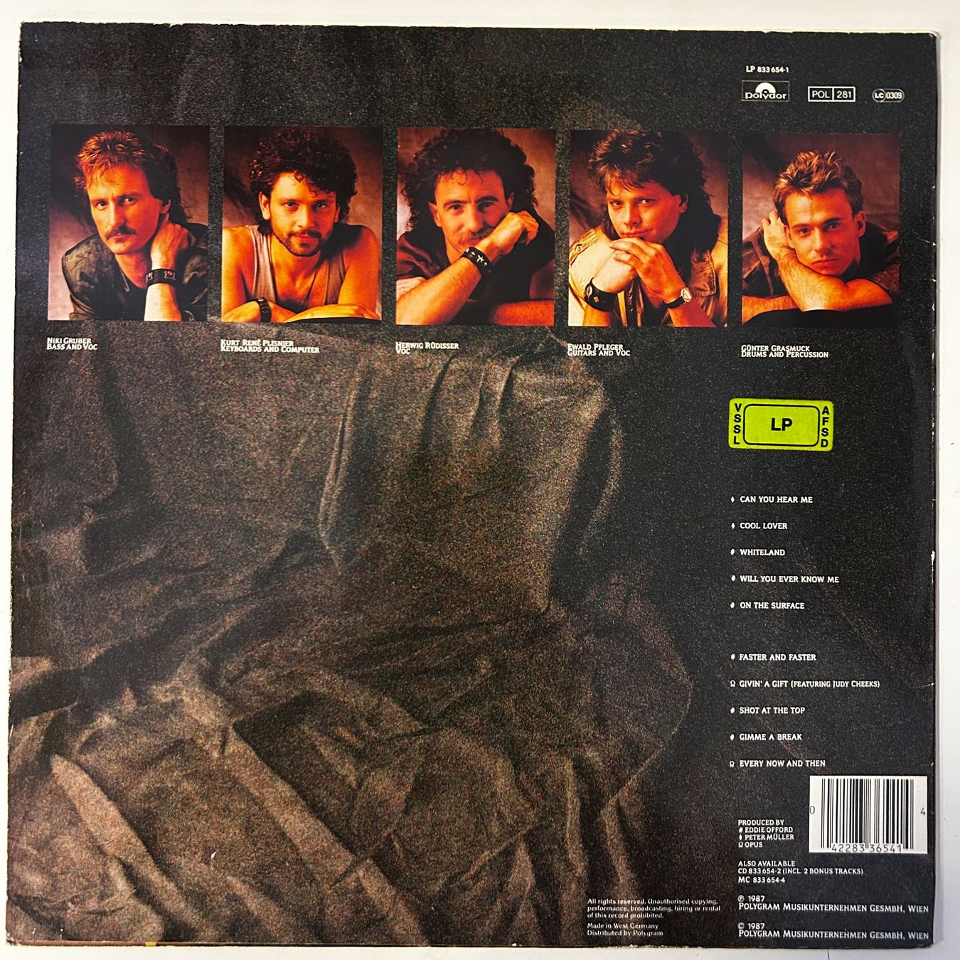 Vinyles: Opus - Same, Vinyl Schallplatte 1987 Polydor – D'occasion à Aesch BL par BernisFlomi 1