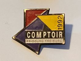 1 Pin Comptoir Fribourg 1992