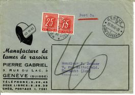Brief, Genf Pierre Gabriel 1940