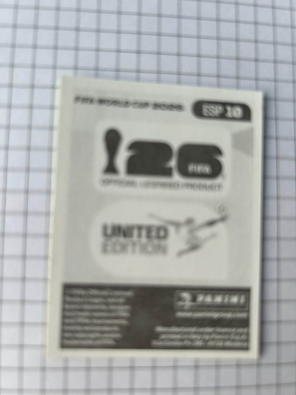 Panini Carte collezionabili: Panini FIFA World Cup 2026 - ESP 10 – Usato da Zumikon venduto da meter03 1