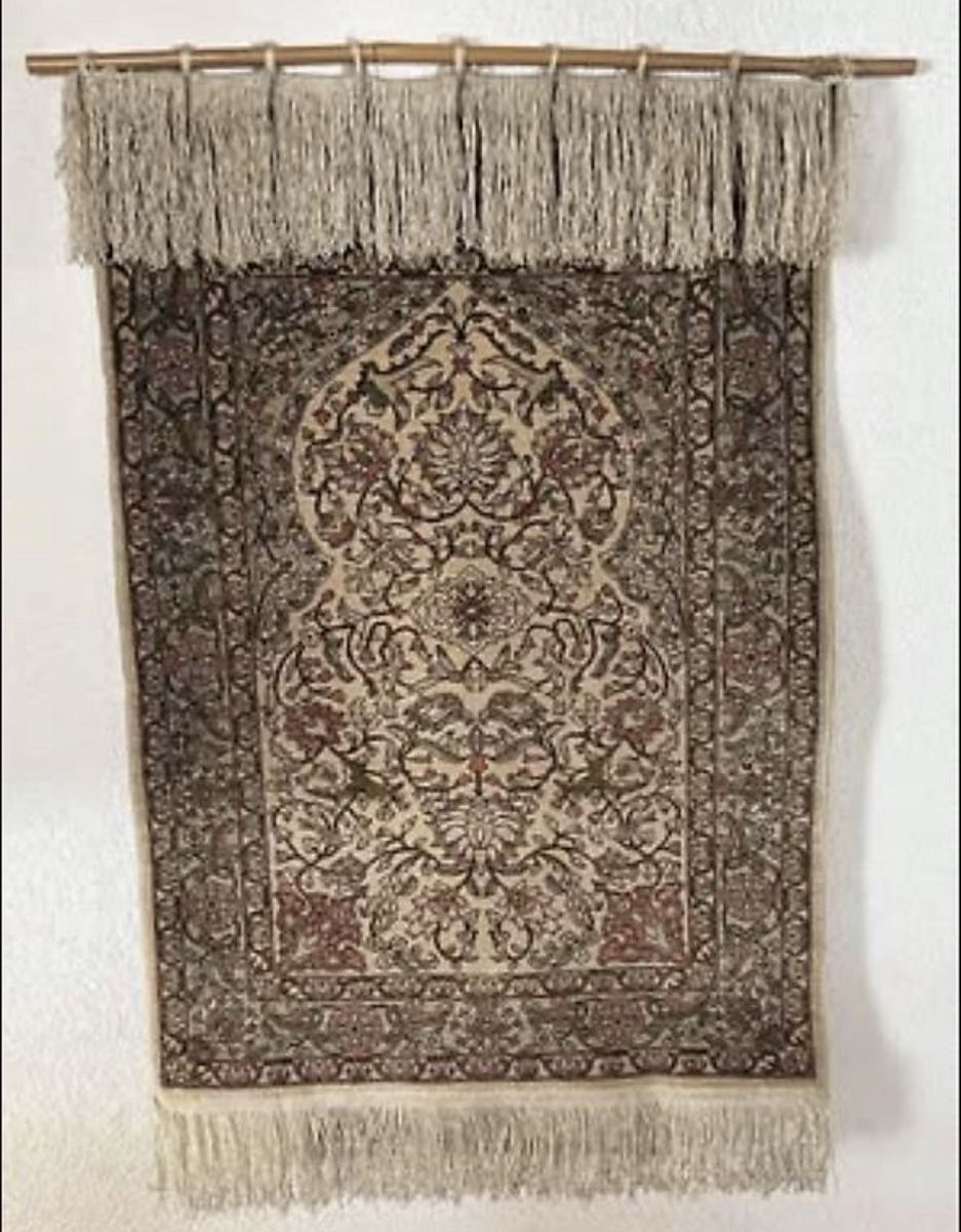 Tapis: Gobelin Wandbehang mit Fransen und Holzstab – D'occasion à Morschach par Huser84