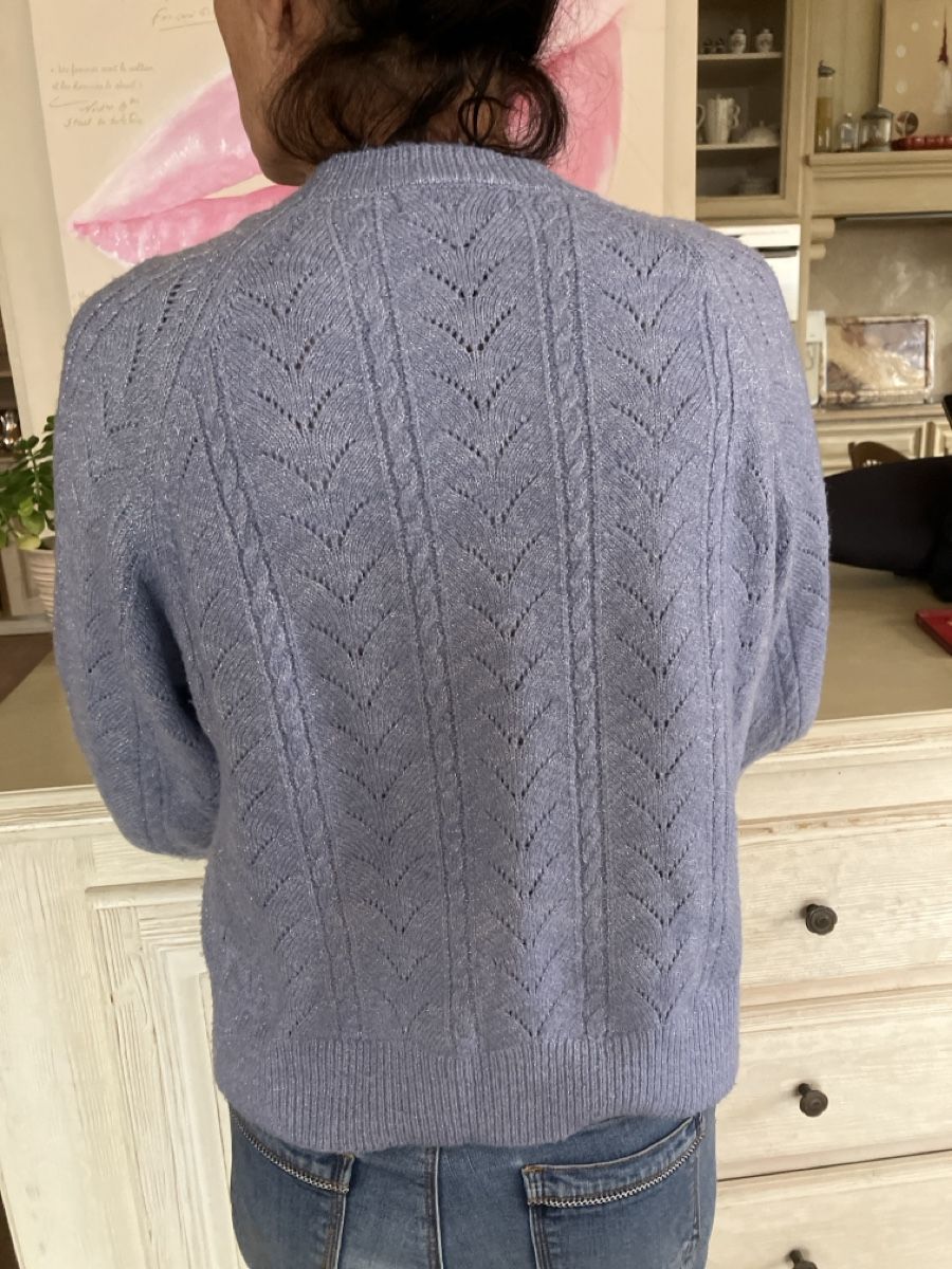 Pulls & Sweat-shirts: Winter Strickpullover, hellblau, Grösse M, sehr warm! – D'occasion à Muralto par jac_hkz5 2
