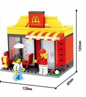 Lego Mini House Street - Fast Food Restaurant - OVP