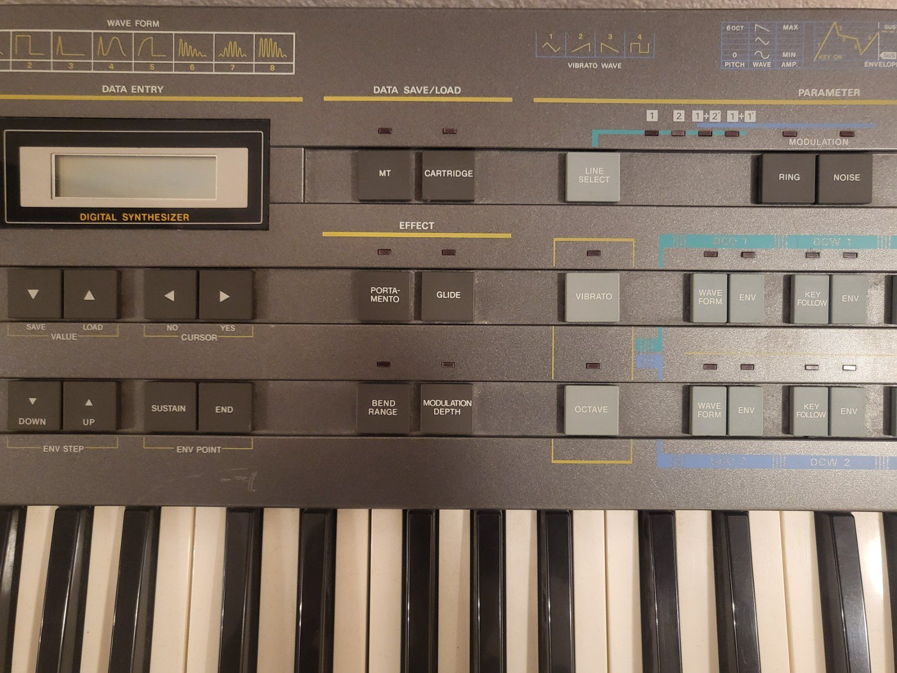 Casio Strumenti musicali: Casio CZ-5000 Cosmo Synthesizer  & Casio Pedal – Usato da Gossau venduto da K.A.S 3