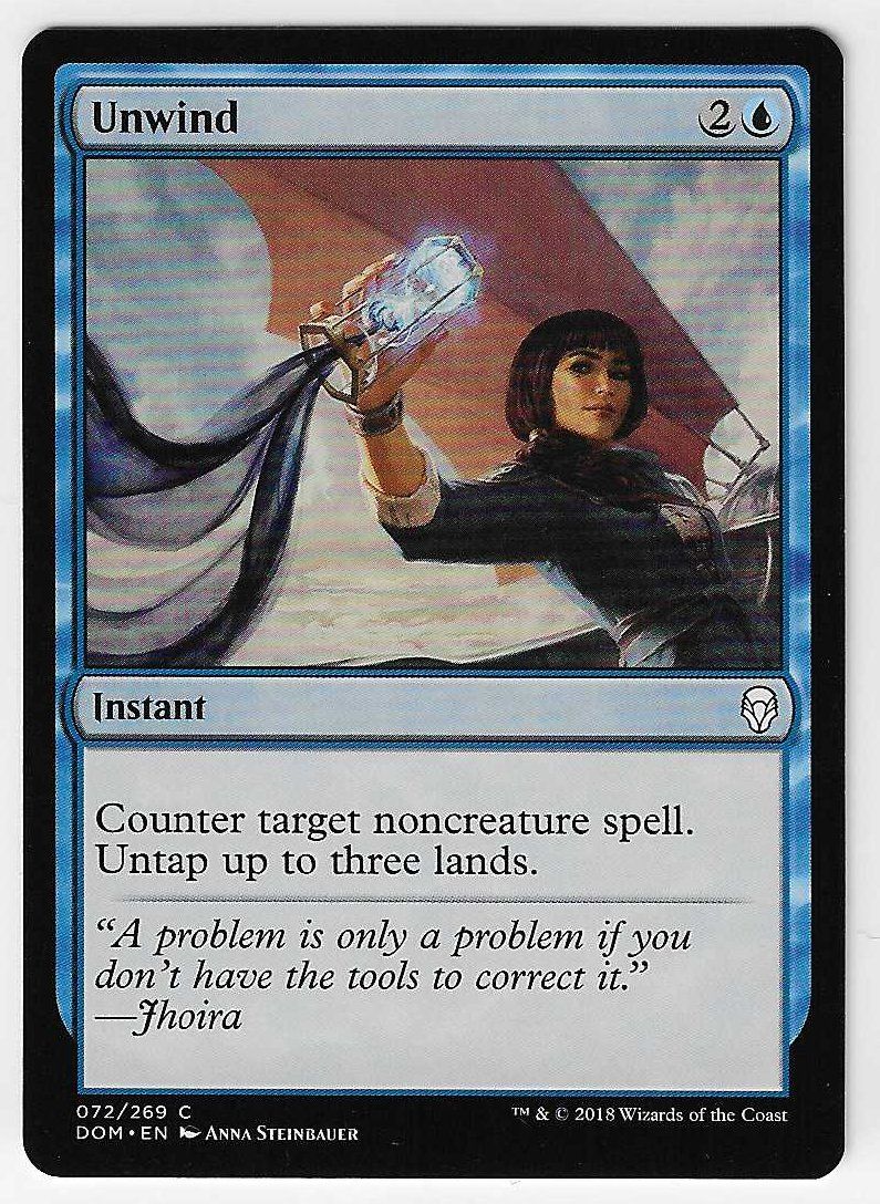 Magic The Gathering Carte collezionabili: [MTG] Unwind [en] – Usato da Nyon venduto da LucidumMTG
