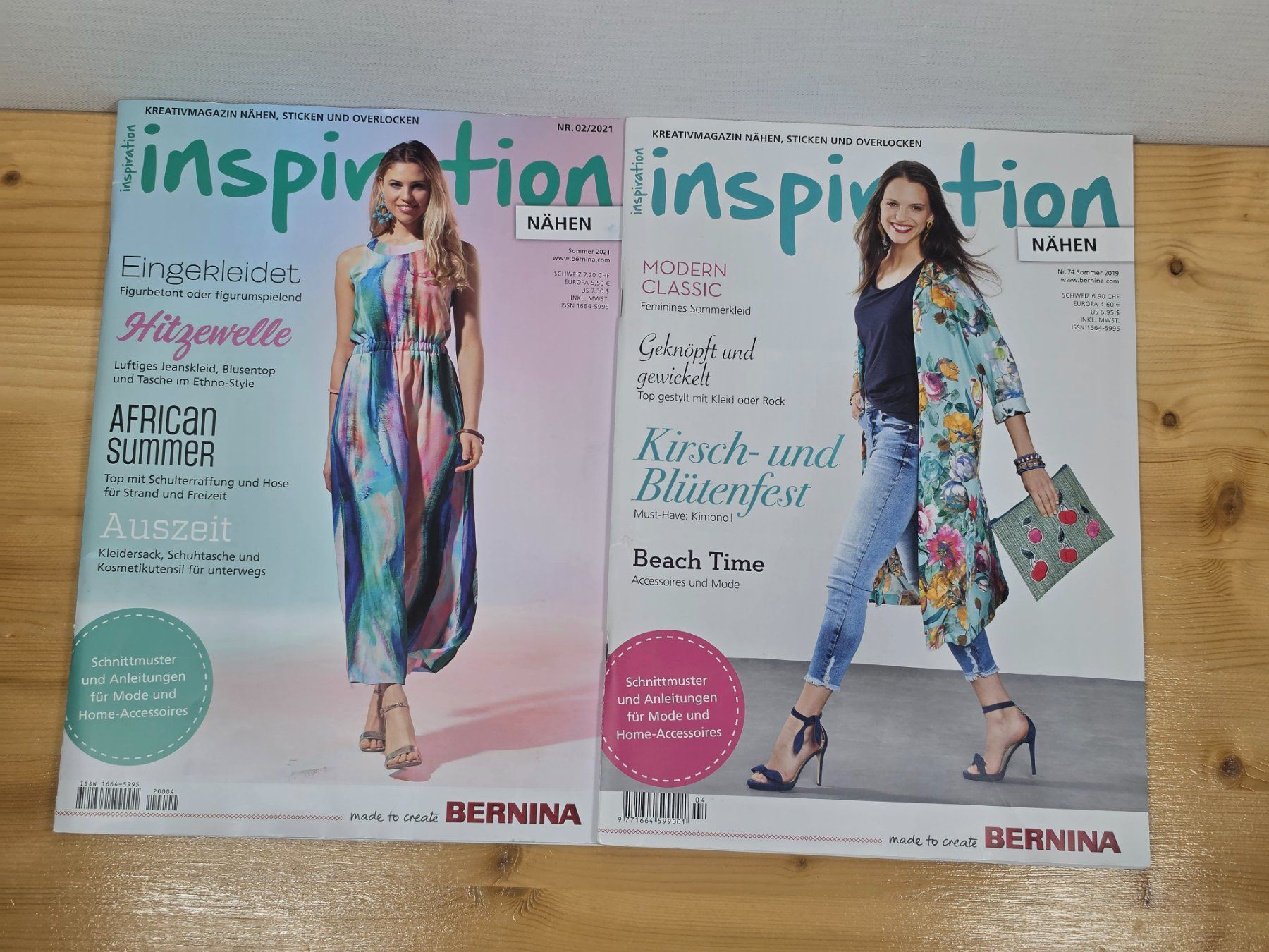 Schnittmuster: Set: 15 BERNINA Inspiration Hefte – Gebraucht aus Wil SG von gle_n2ty 3