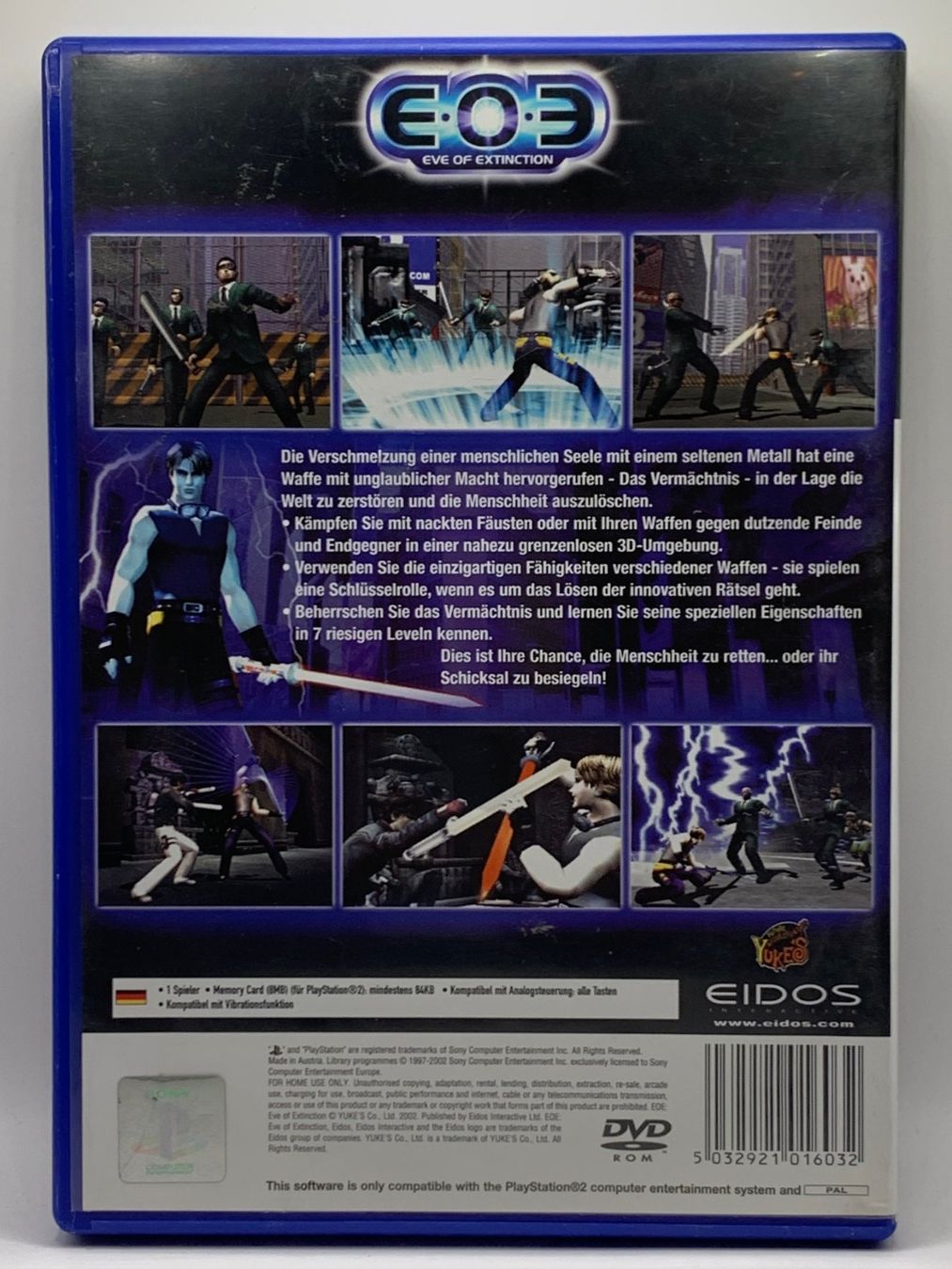Sony Giochi: PS2 - E.O.E Eve of Extinction – Usato da Ostermundigen venduto da RG-Collector 1