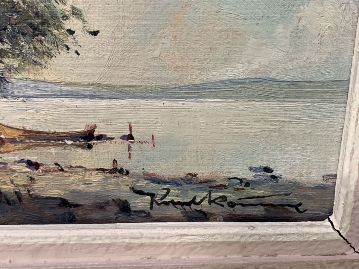 Tableaux: Kömme Paul 1891-1972 Arbon  – D'occasion à Wolfhalden par SecondAntique 2